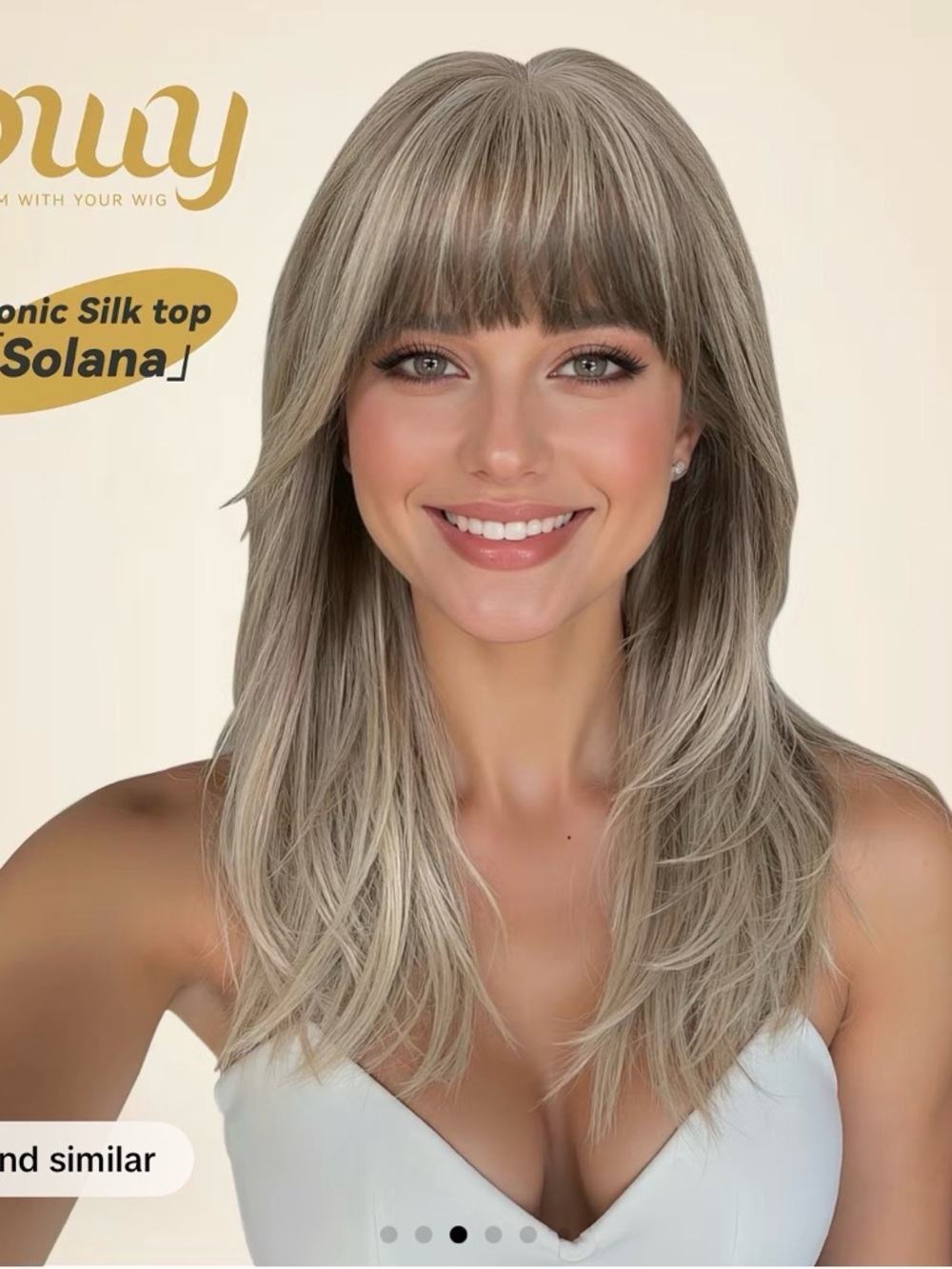 Solana DWY in Ash Blonde